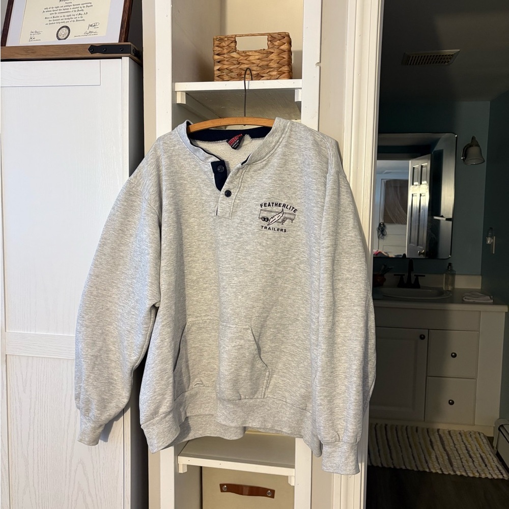 Gray Men's Sweater